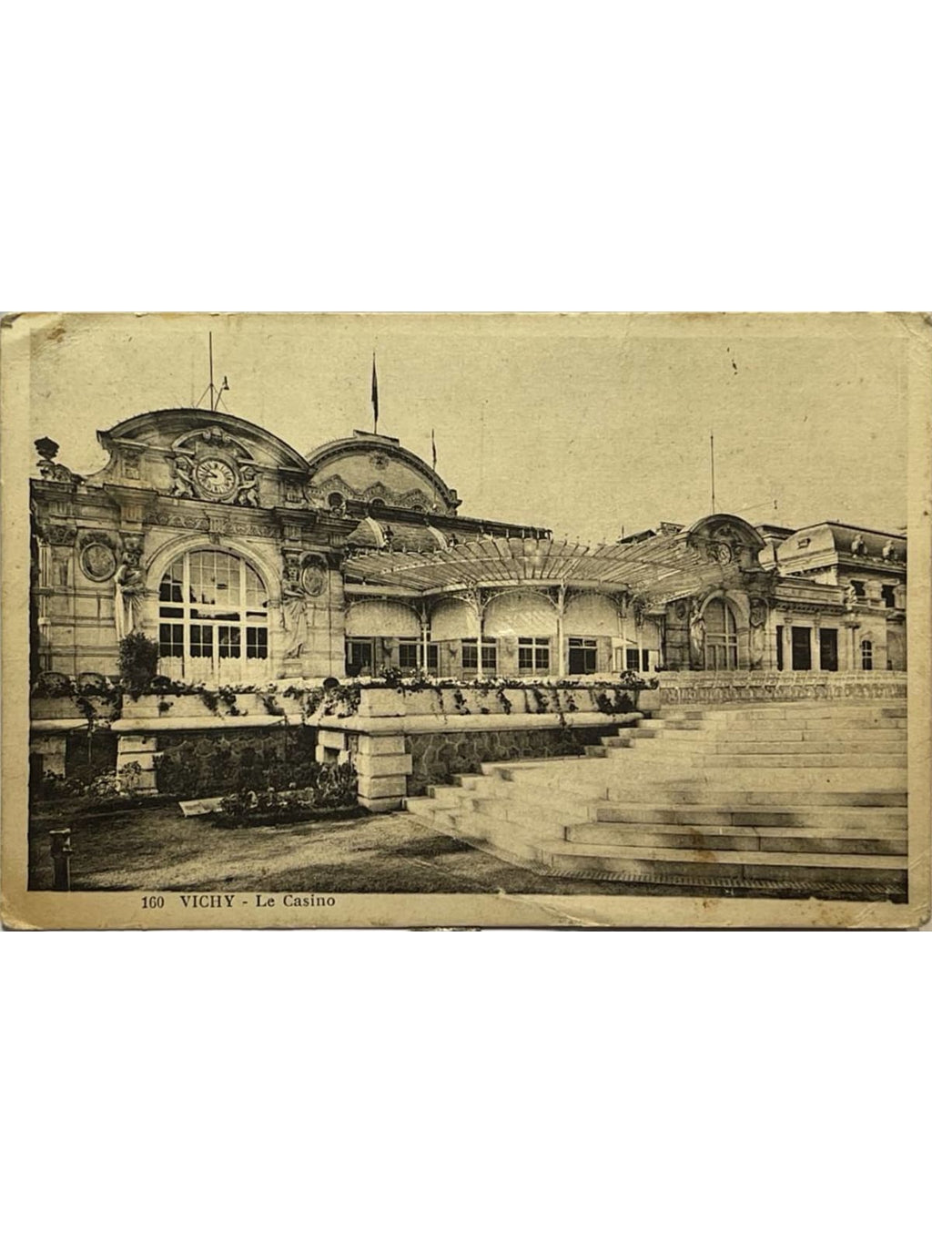 Recto de la carte postale