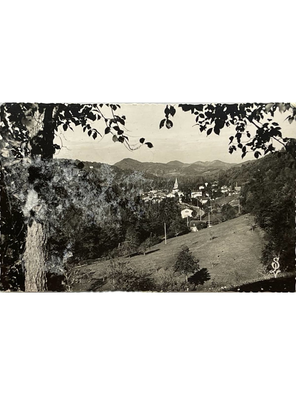 Recto de la carte postale