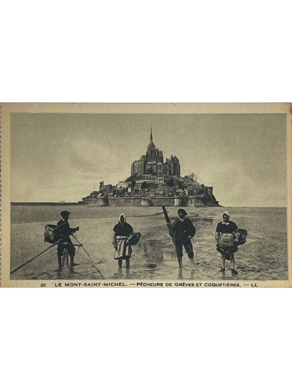 Recto de la carte postale