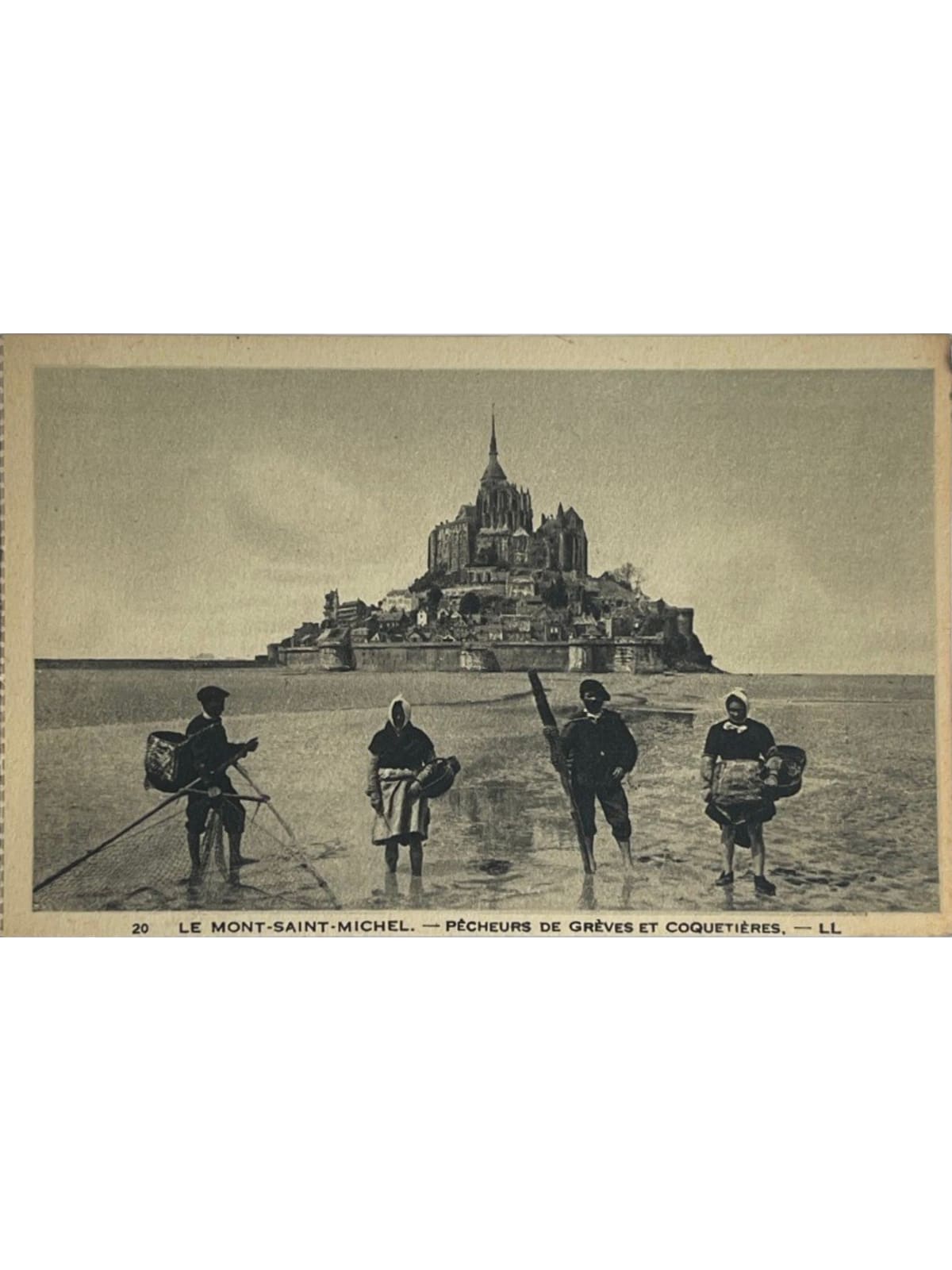 Recto de la carte postale