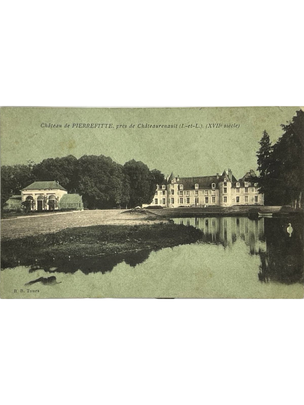 Recto de la carte postale