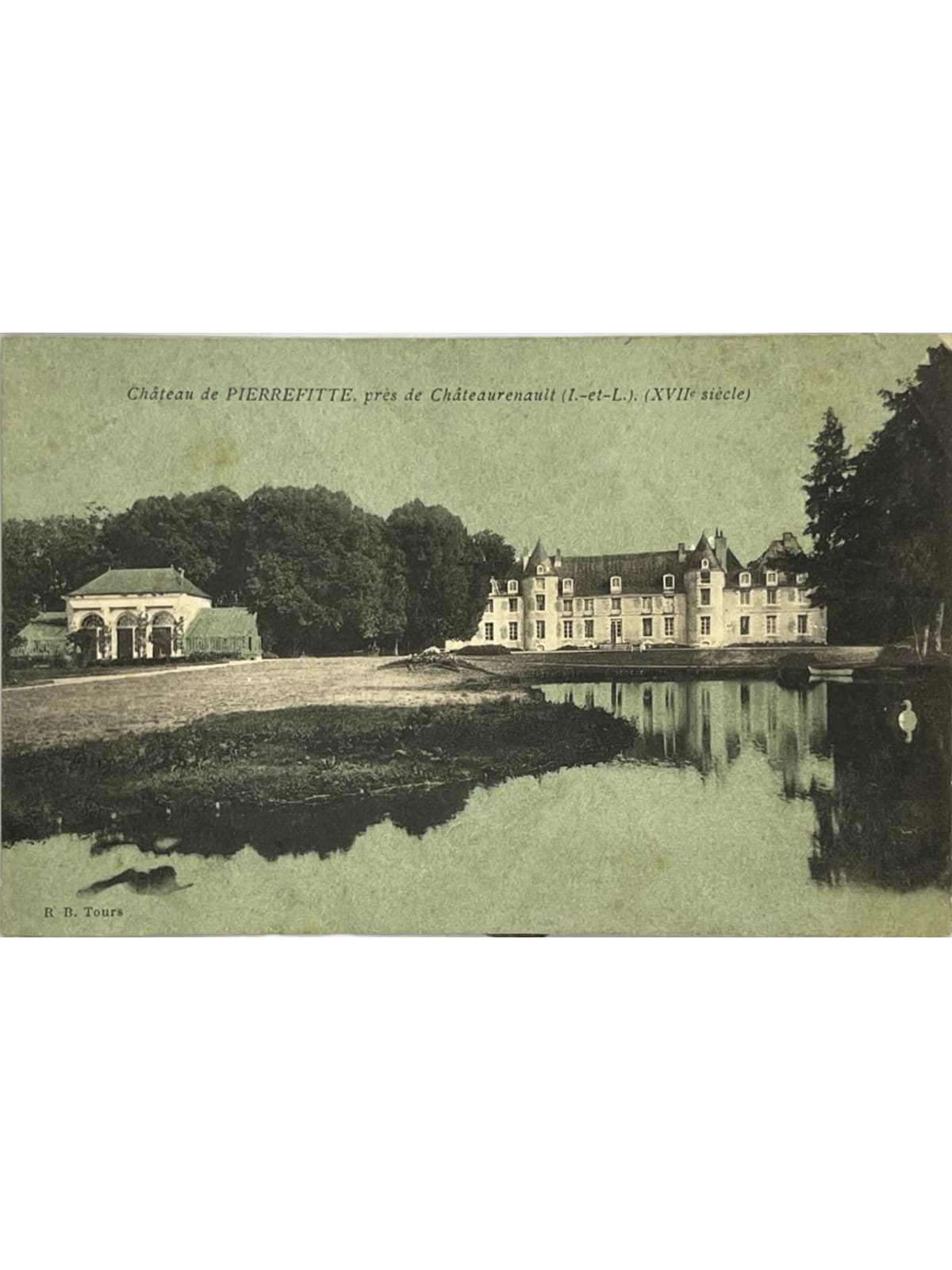 Recto de la carte postale