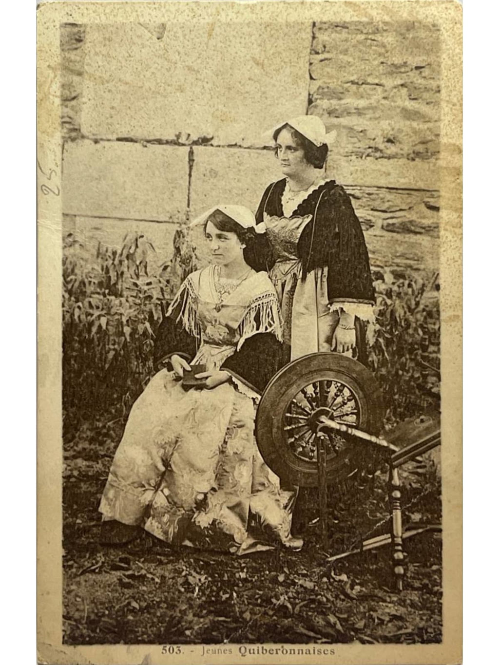 Recto de la carte postale
