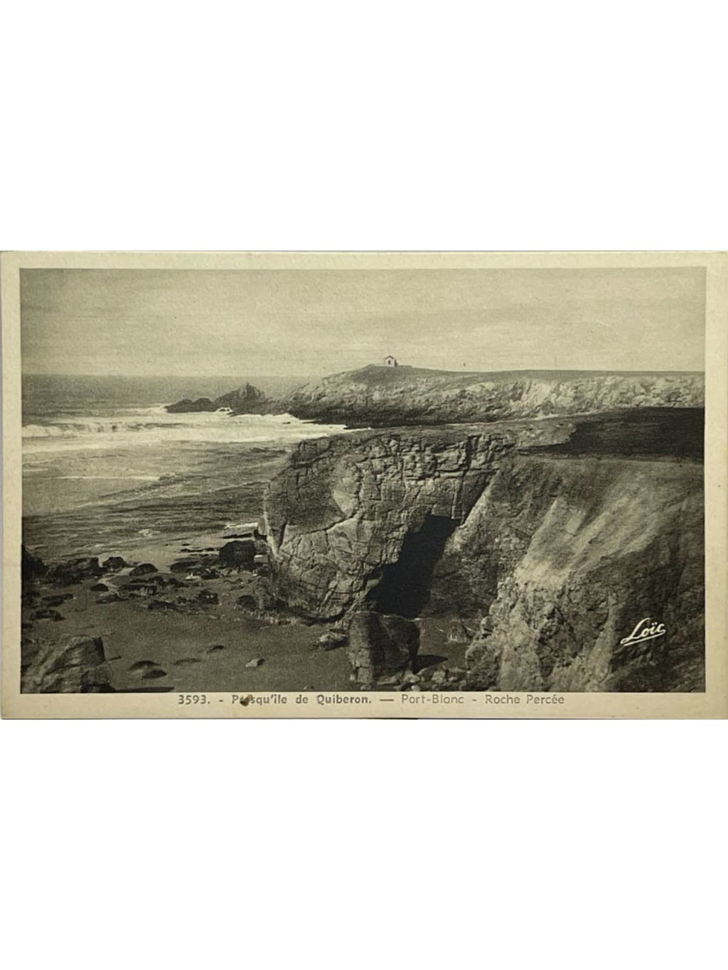 Recto de la carte postale