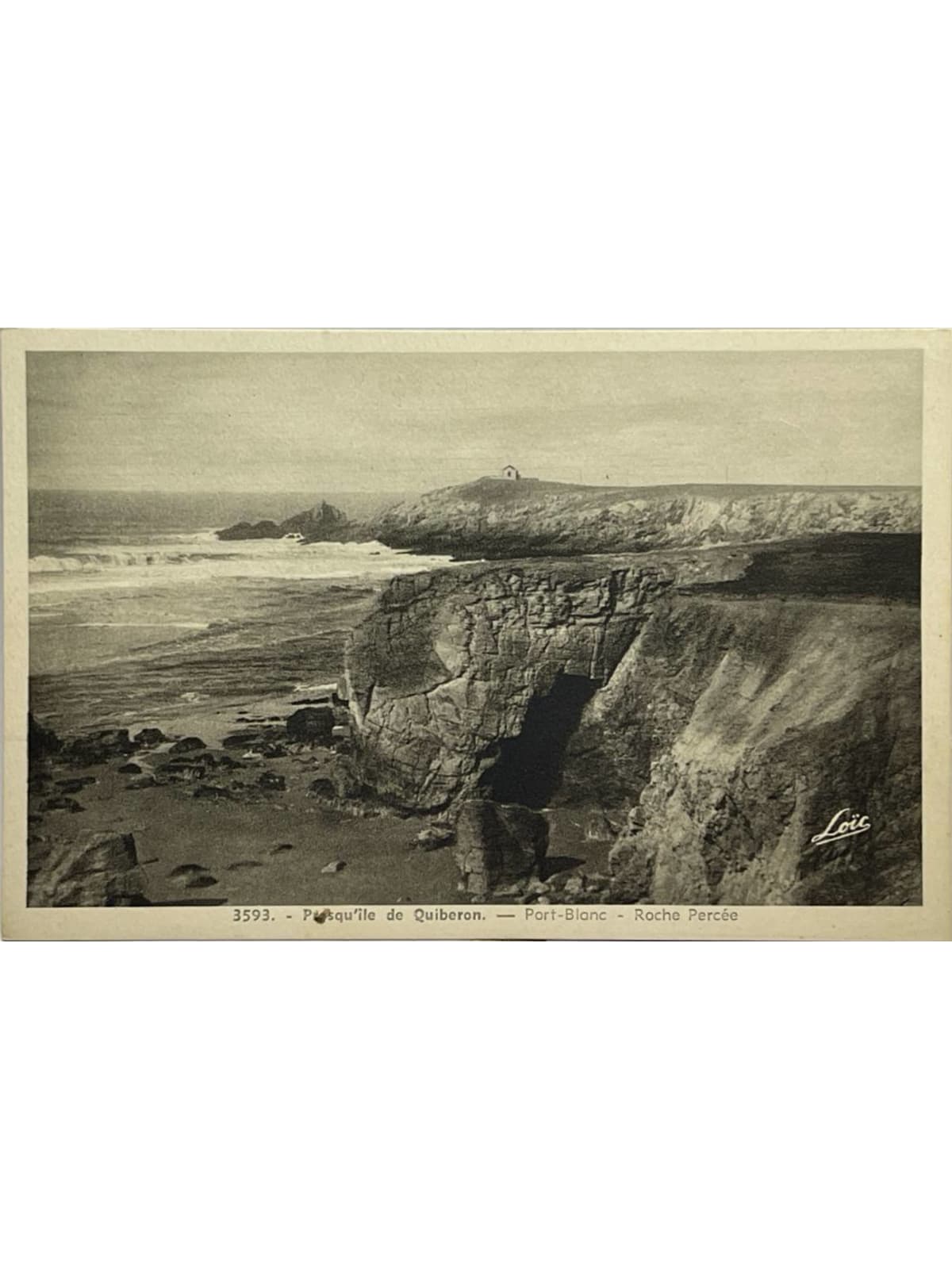 Recto de la carte postale