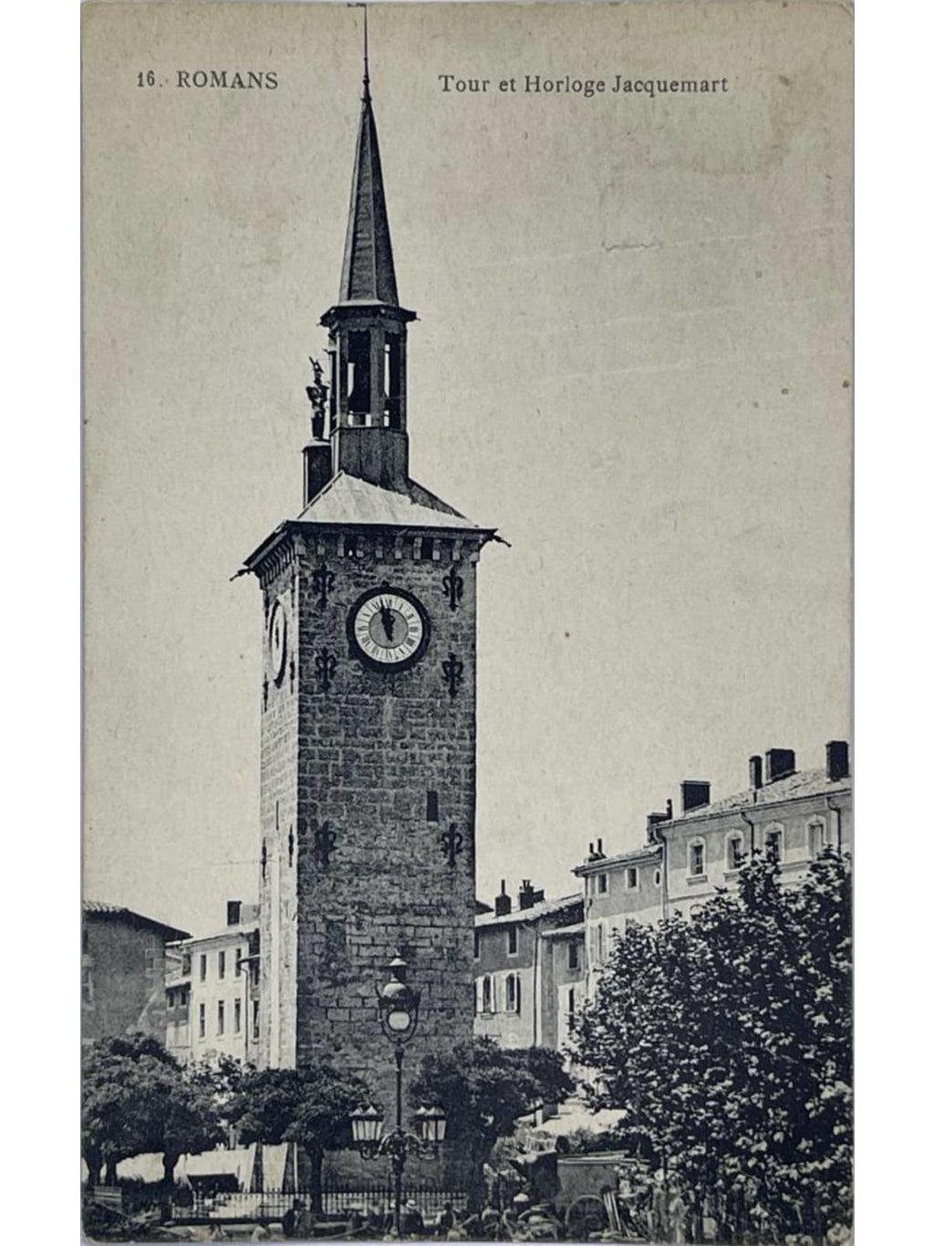 Recto de la carte postale