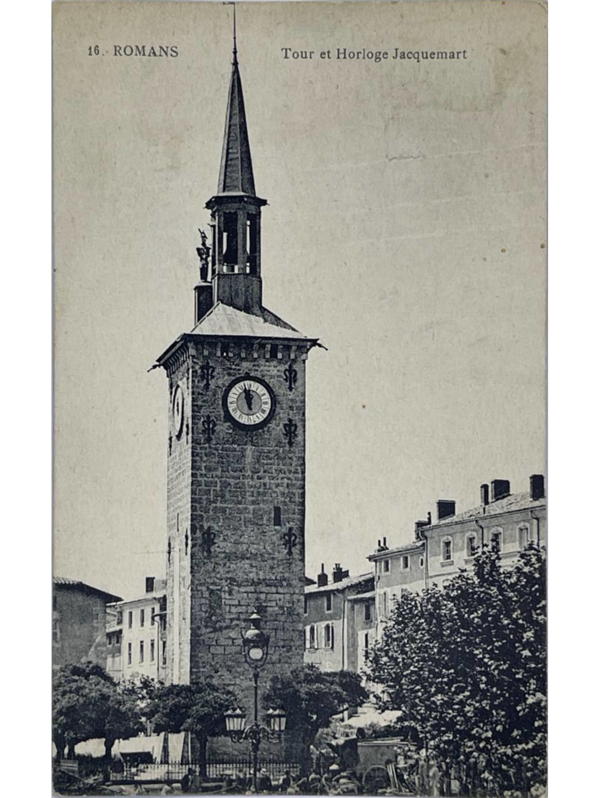 Recto de la carte postale