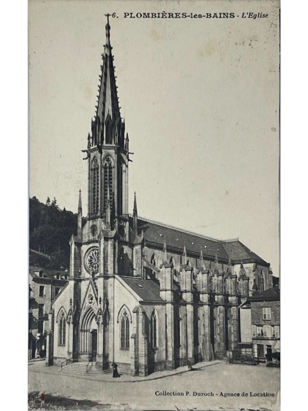 Recto de la carte postale