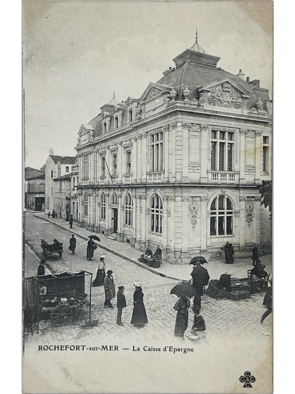 Recto de la carte postale