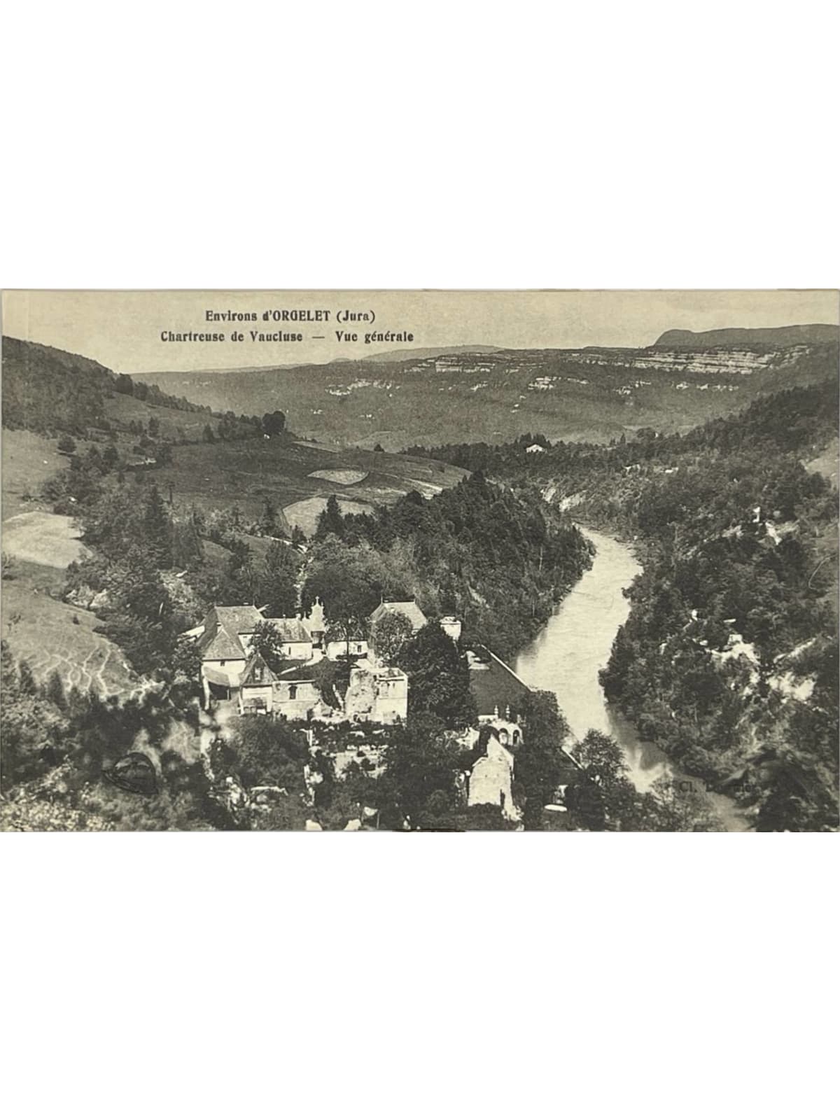 Recto de la carte postale