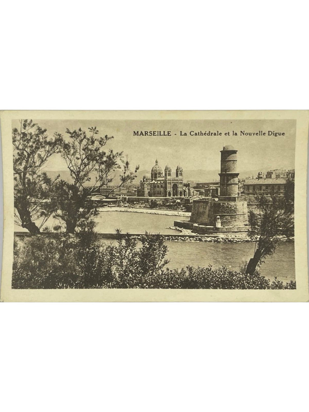 Recto de la carte postale