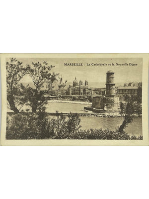 Marseille – Cathédrale de la Major et Nouvelle Digue – CPA