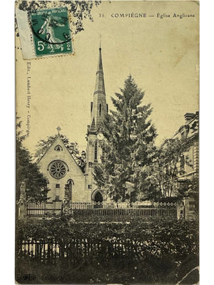 Compiègne – Église anglicane – CPA n° 35 Lambert Henry