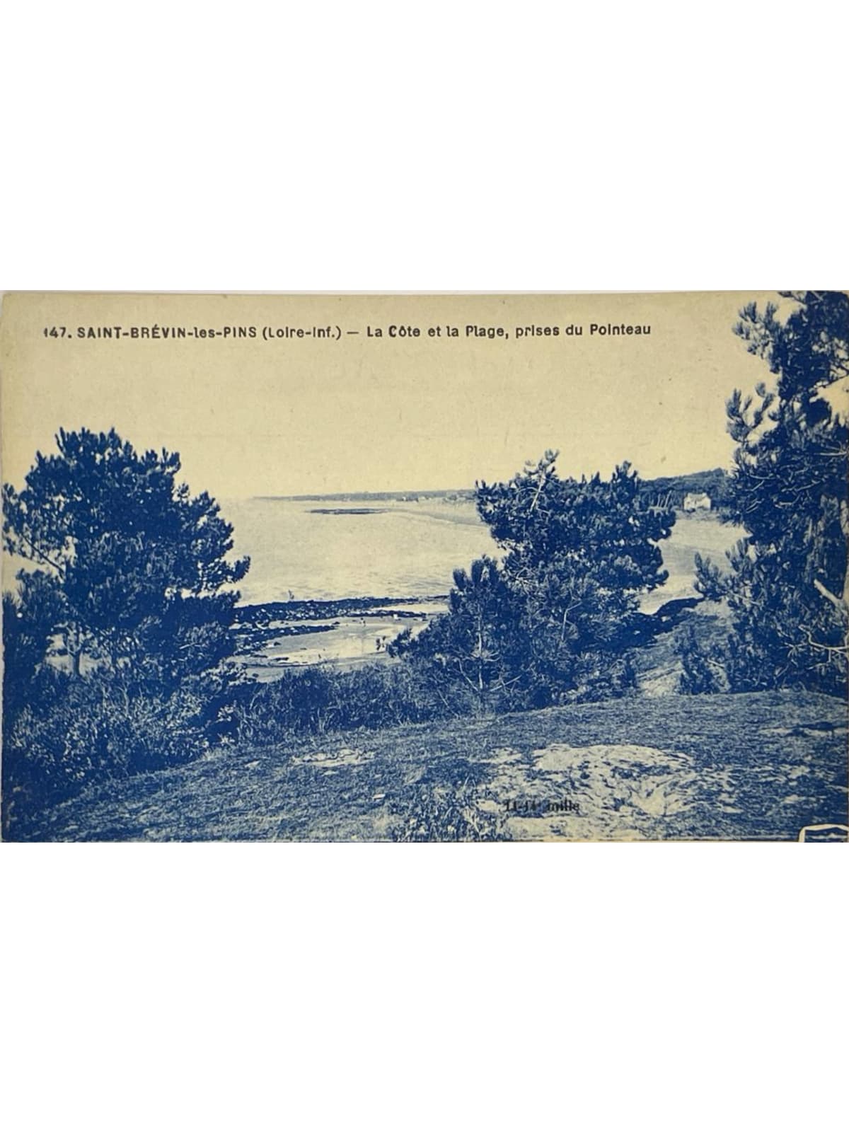Recto de la carte postale