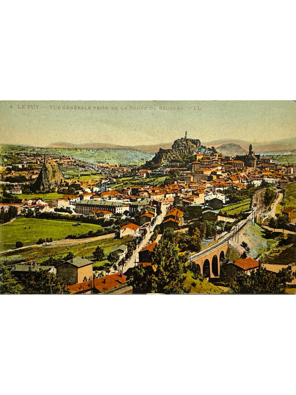 Recto de la carte postale