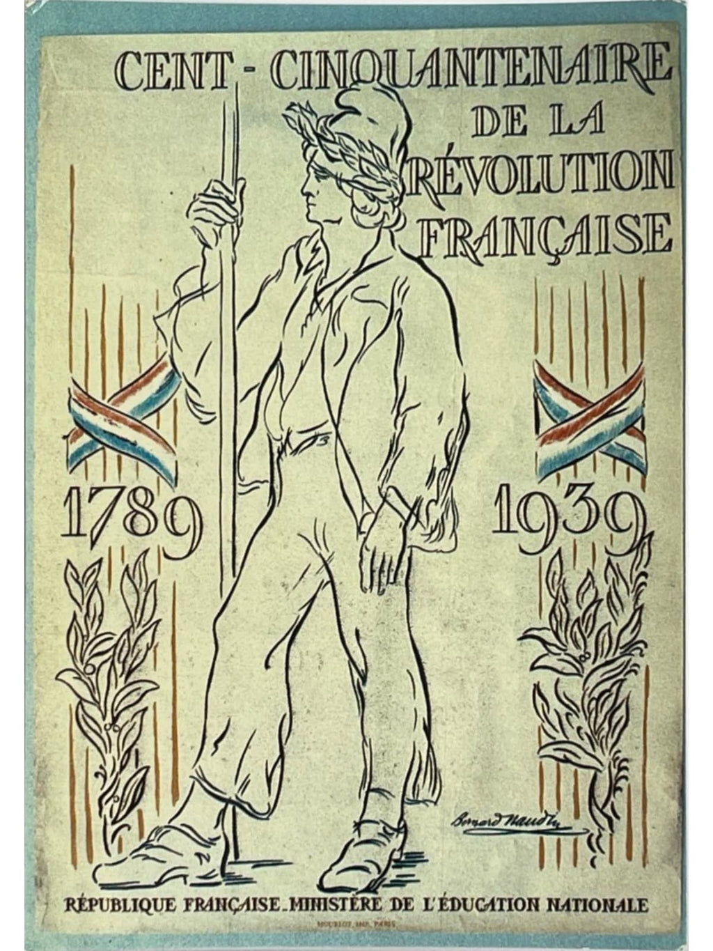 Recto de la carte postale