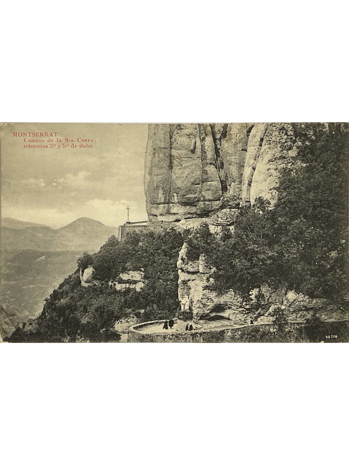 Recto de la carte postale
