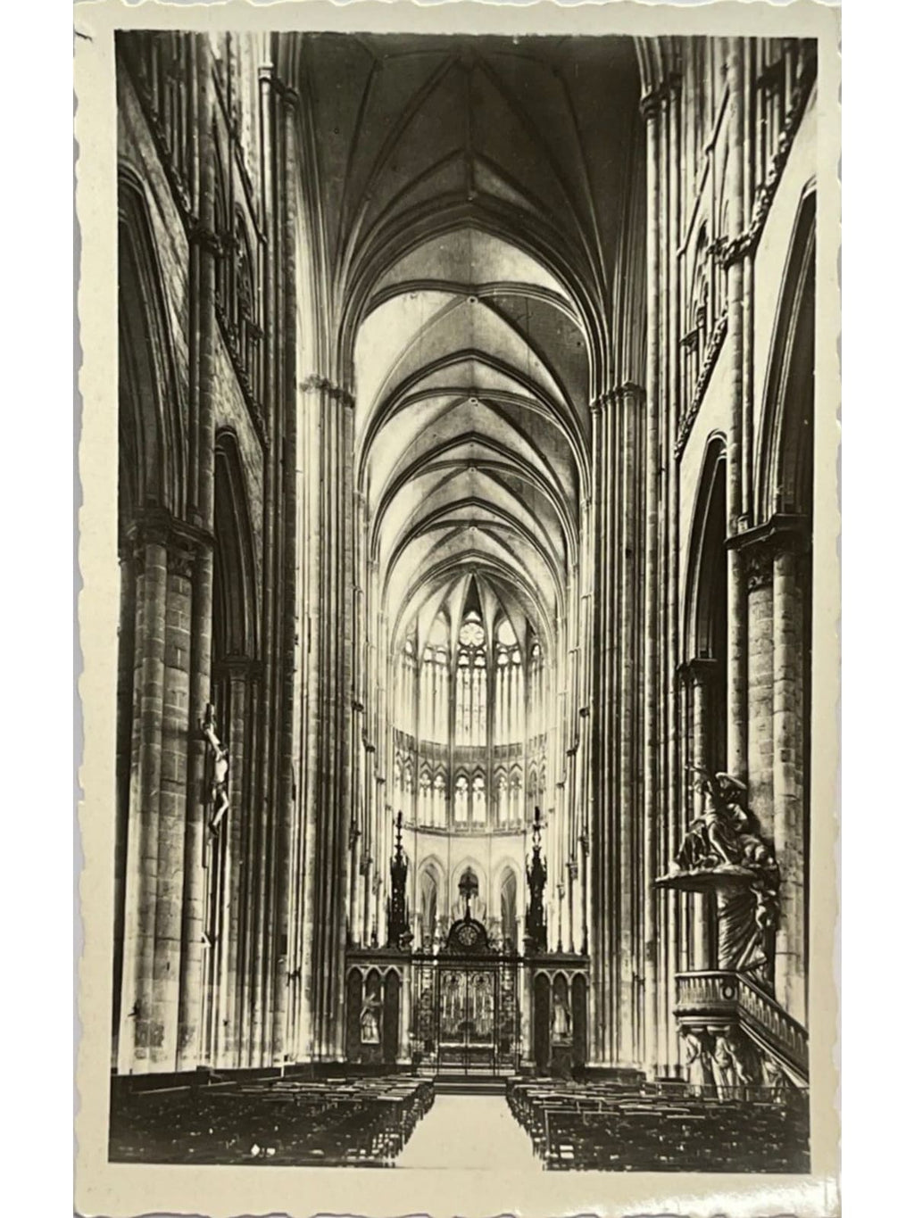 Recto de la carte postale
