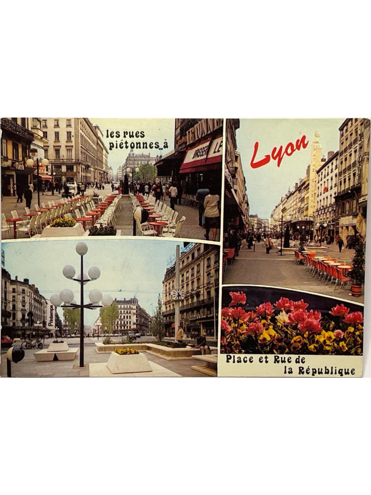 Recto de la carte postale