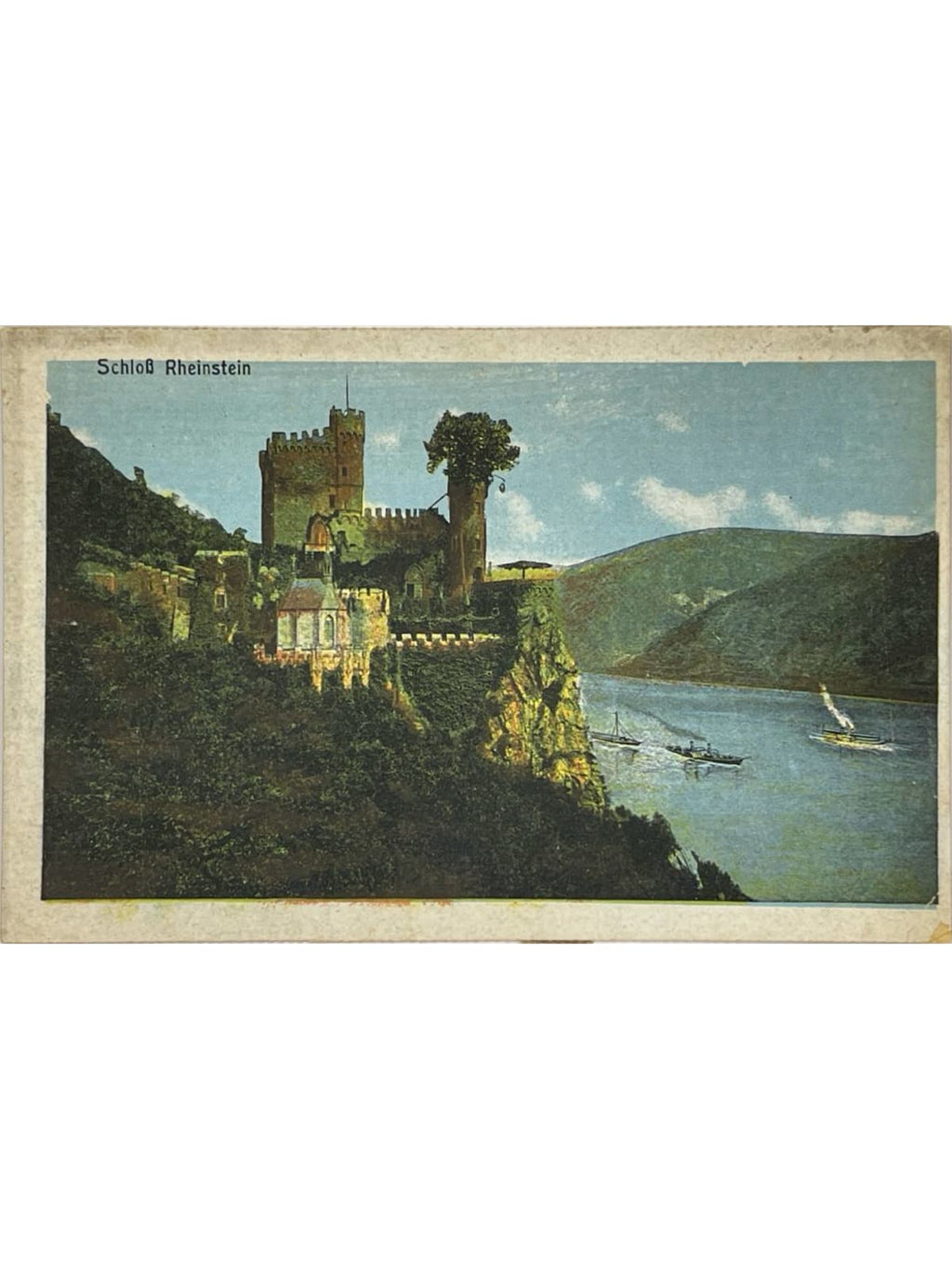 Recto de la carte postale