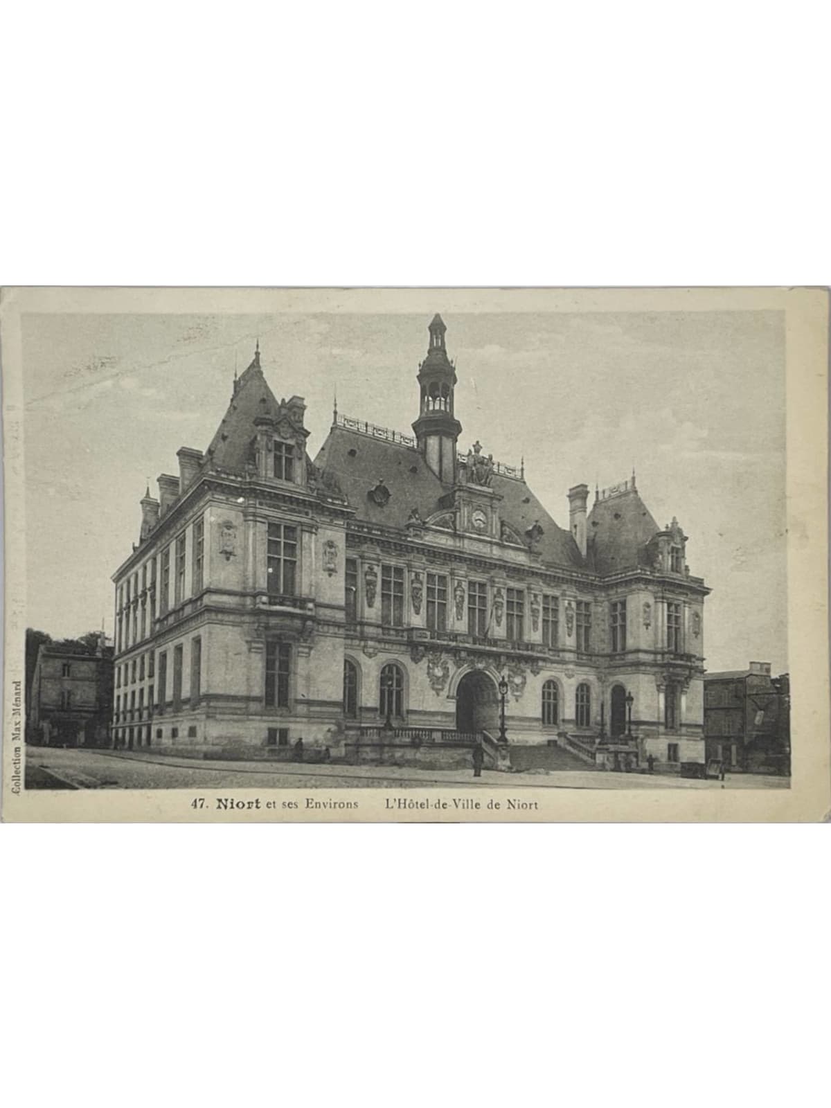 Recto de la carte postale