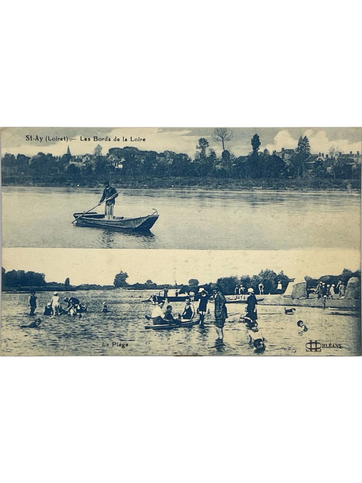 Recto de la carte postale