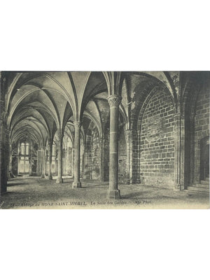 Le Mont-Saint-Michel – Abbaye, salle des Gardes – N.D. Phot. n° 1