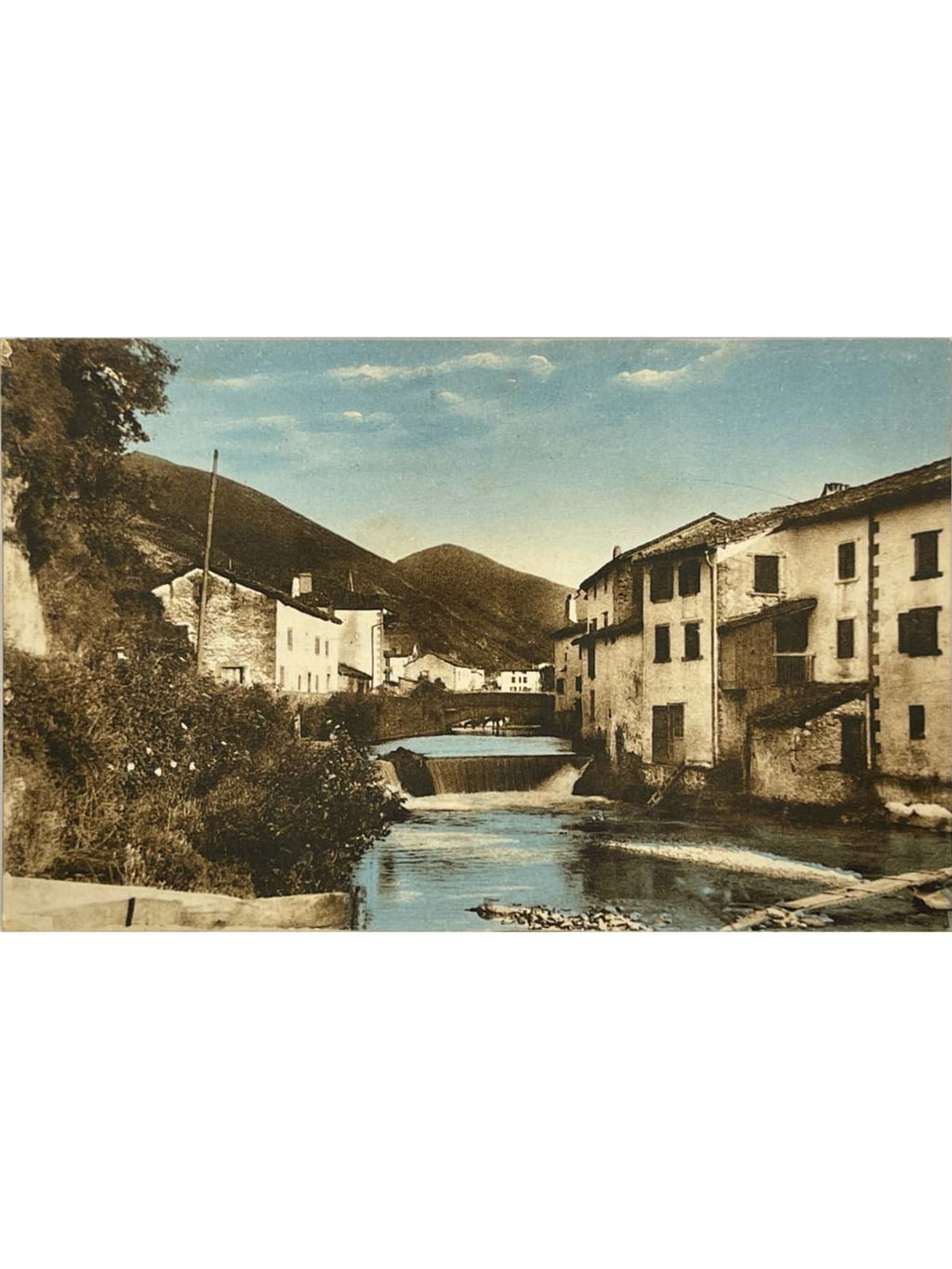 Recto de la carte postale