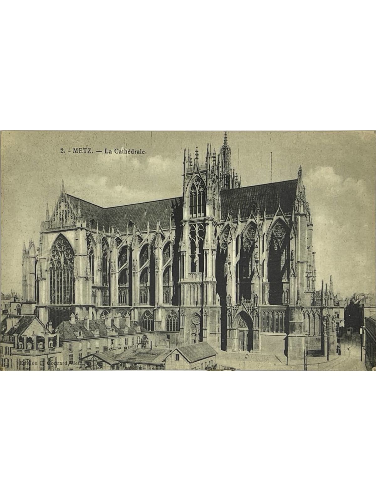 Recto de la carte postale