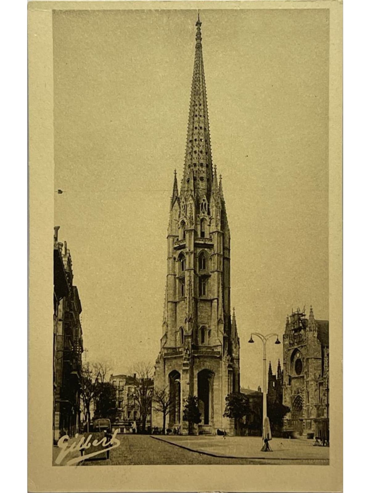 Recto de la carte postale