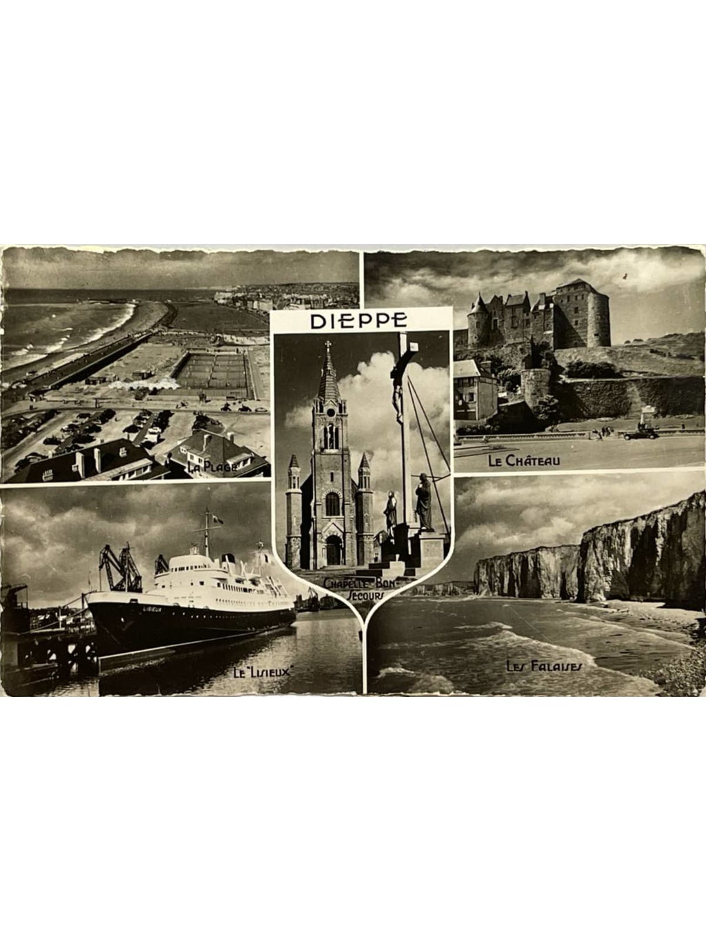 Recto de la carte postale