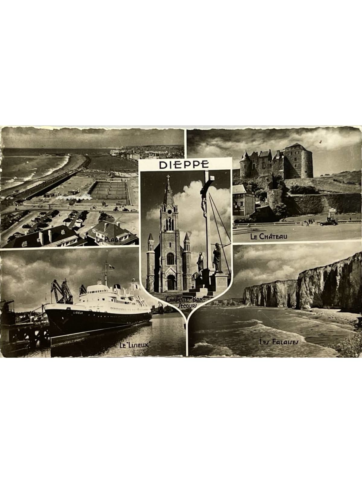 Recto de la carte postale
