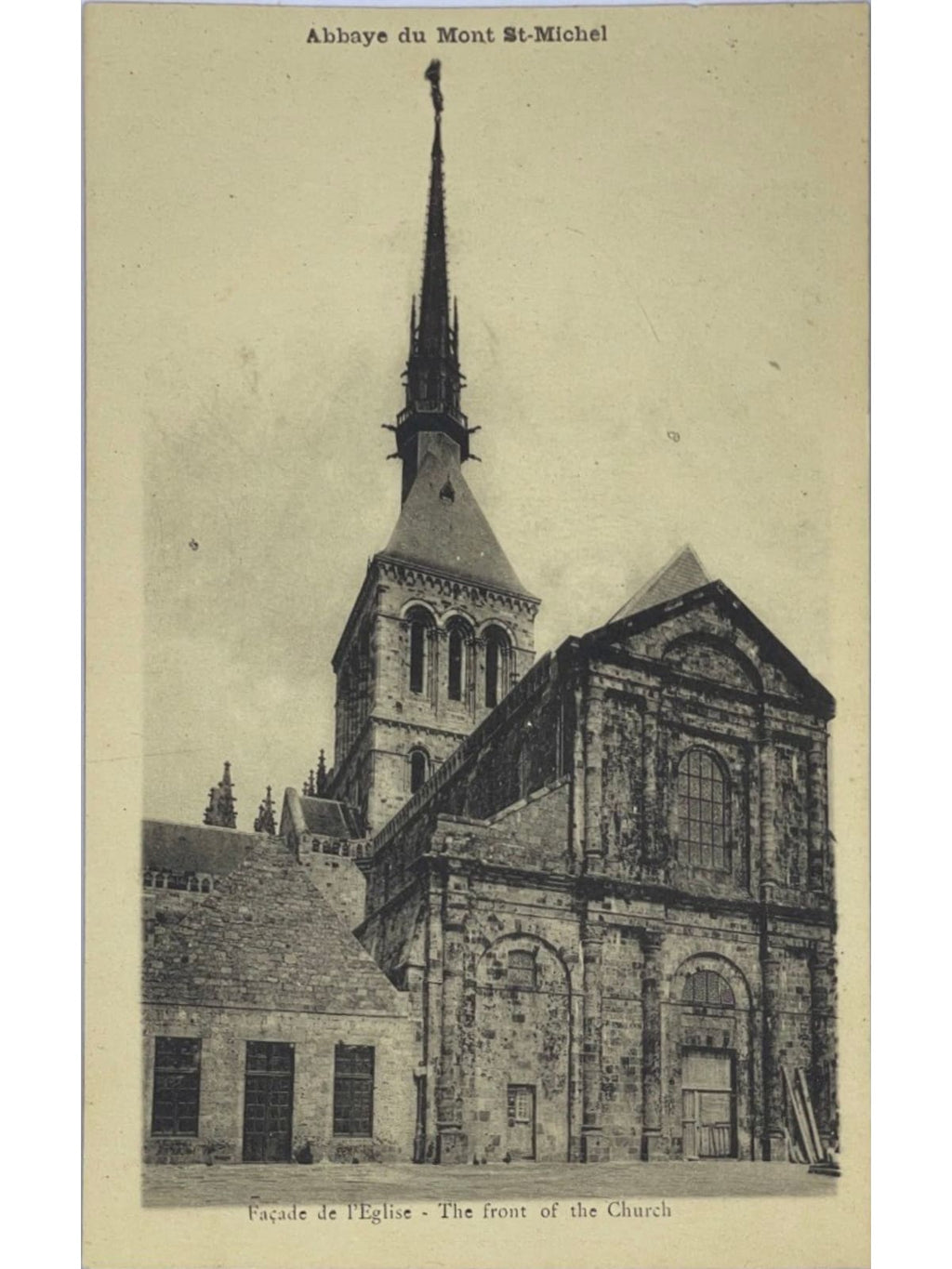 Recto de la carte postale