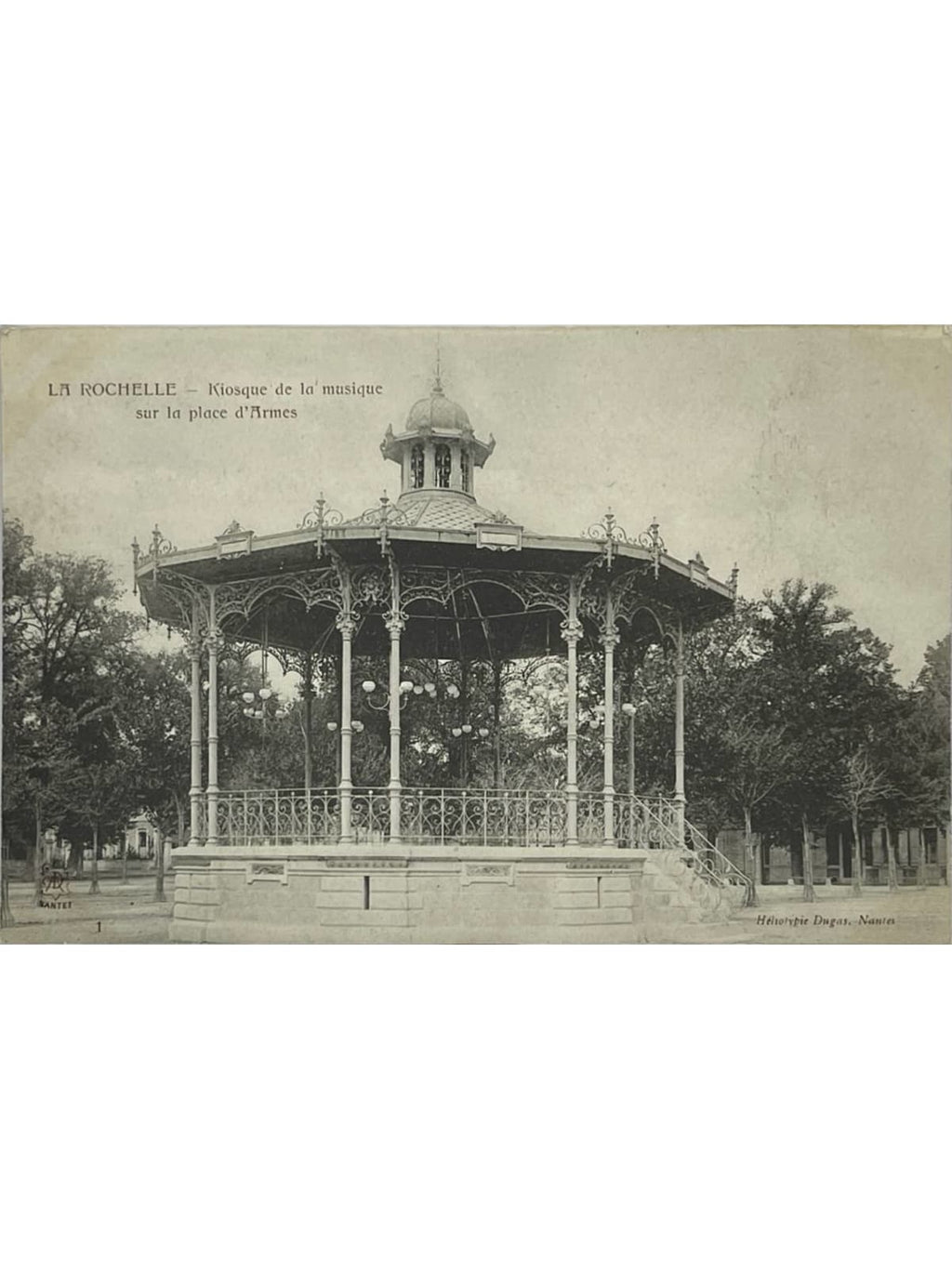 Recto de la carte postale