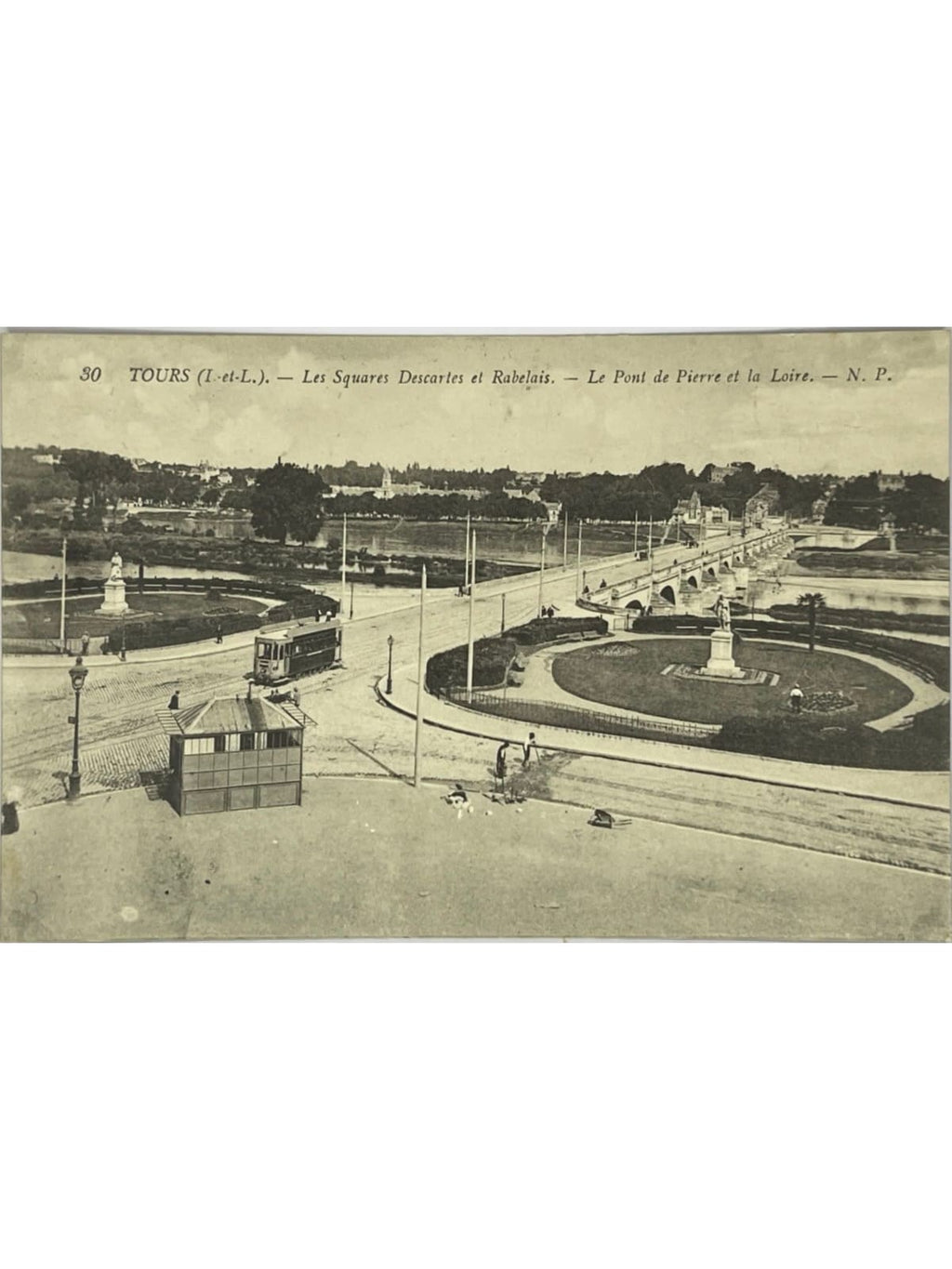 Recto de la carte postale