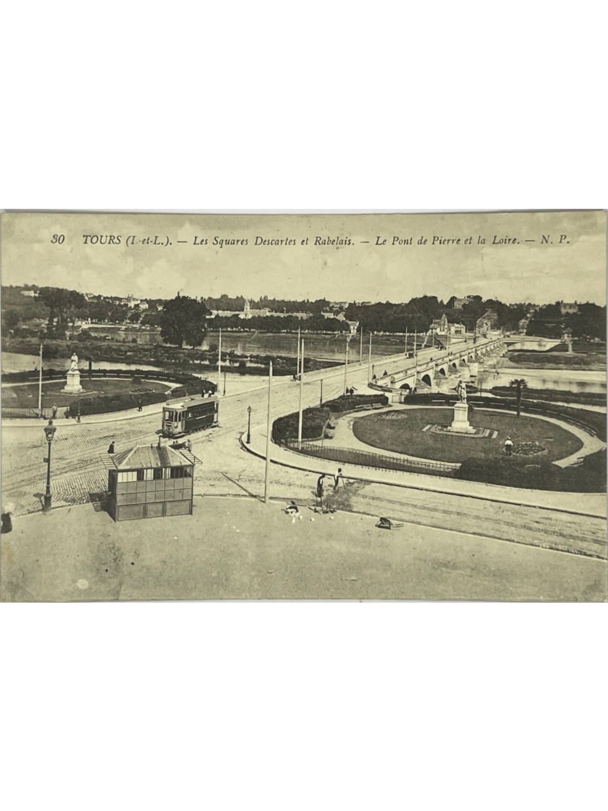 Recto de la carte postale