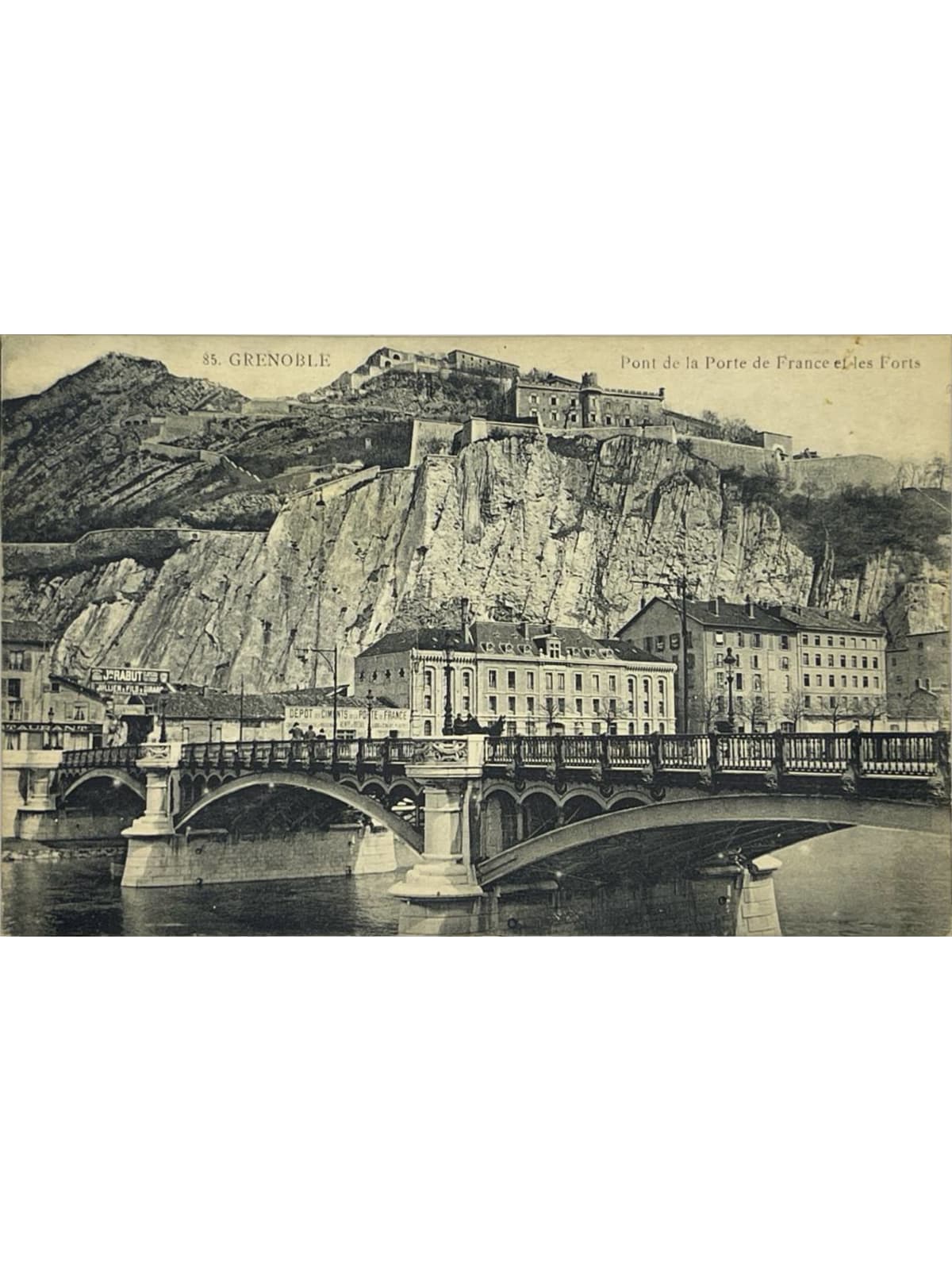Recto de la carte postale