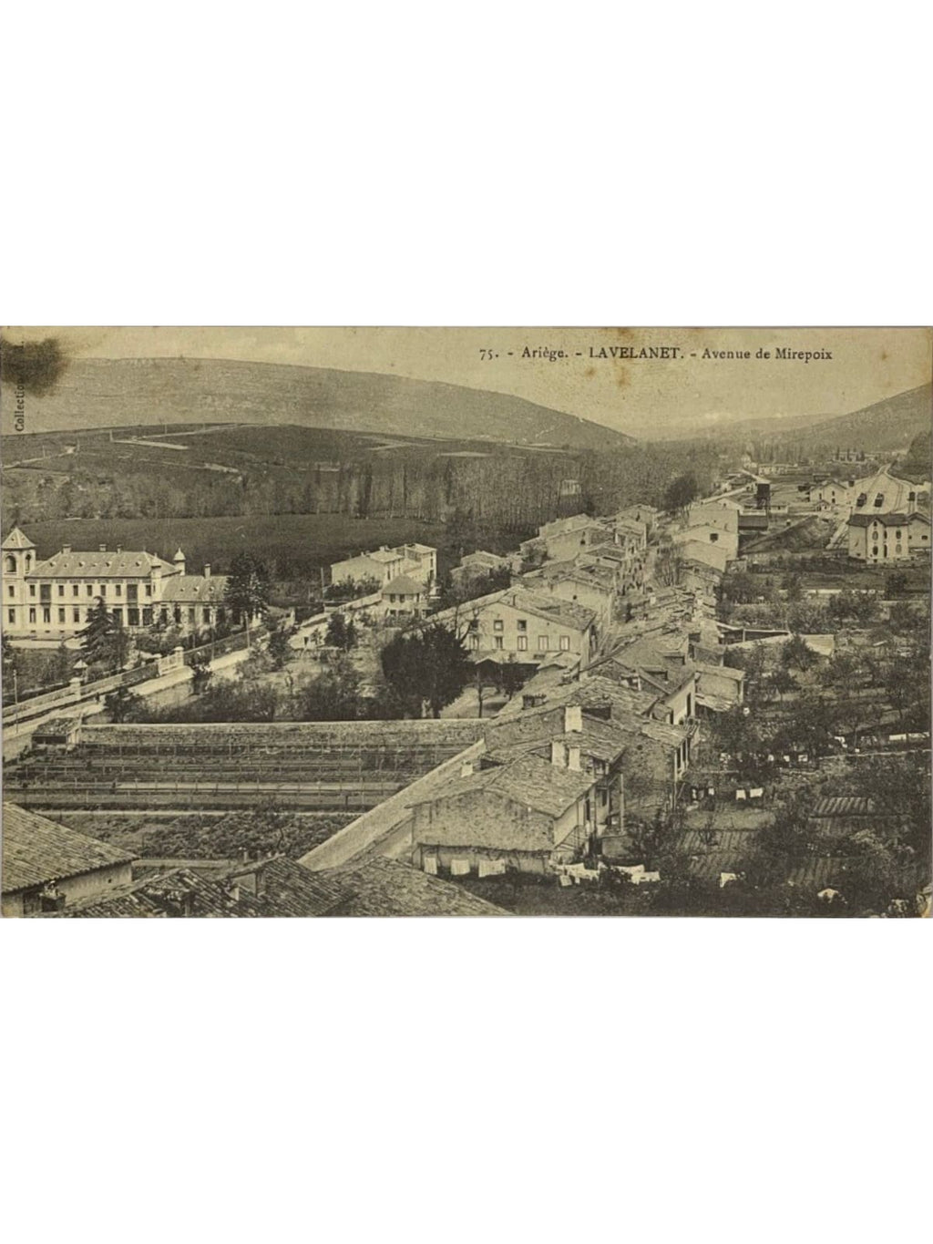 Recto de la carte postale