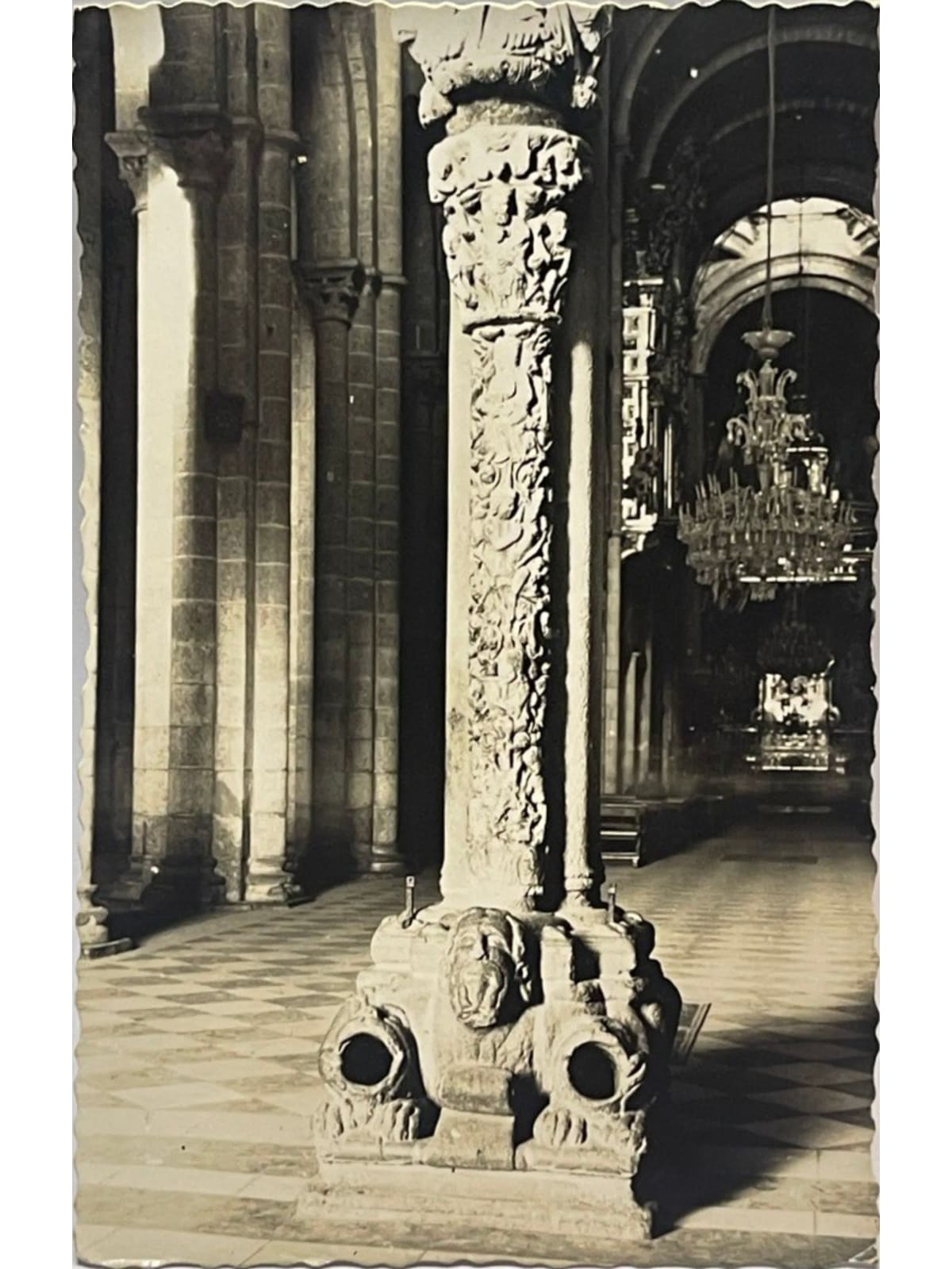 Recto de la carte postale