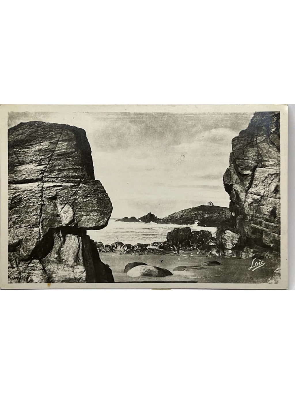 Recto de la carte postale
