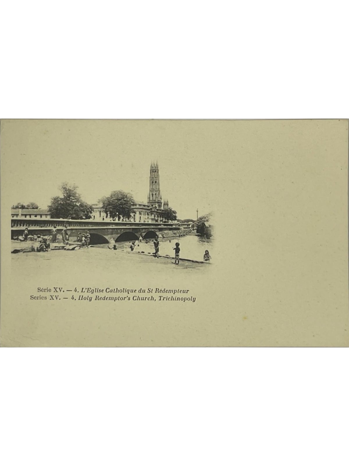 Recto de la carte postale