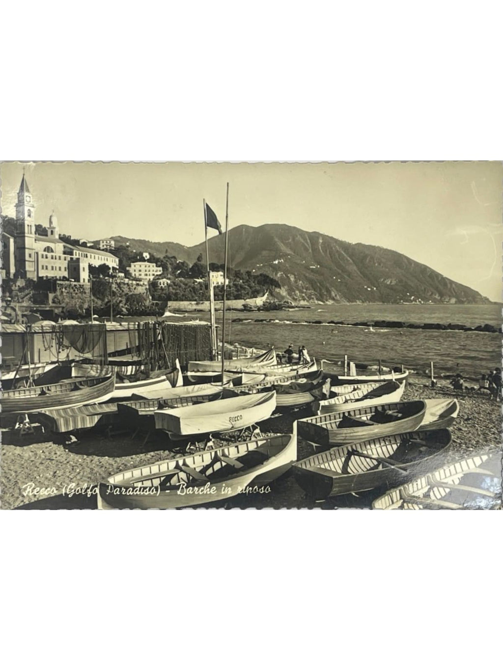 Recto de la carte postale