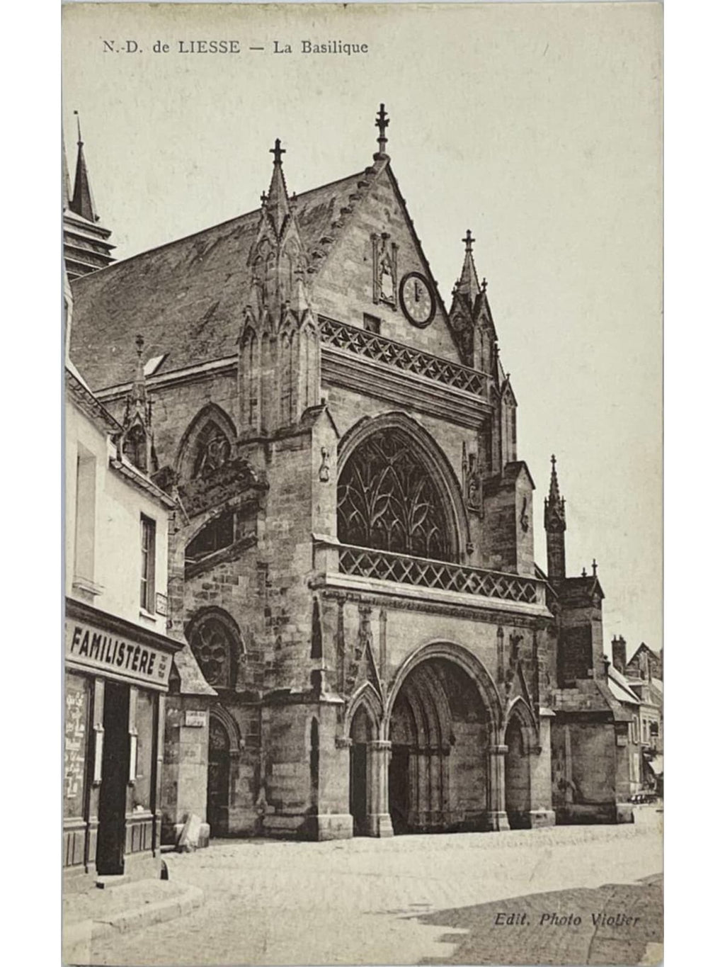 Recto de la carte postale