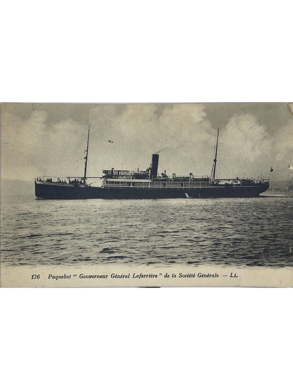 Recto de la carte postale