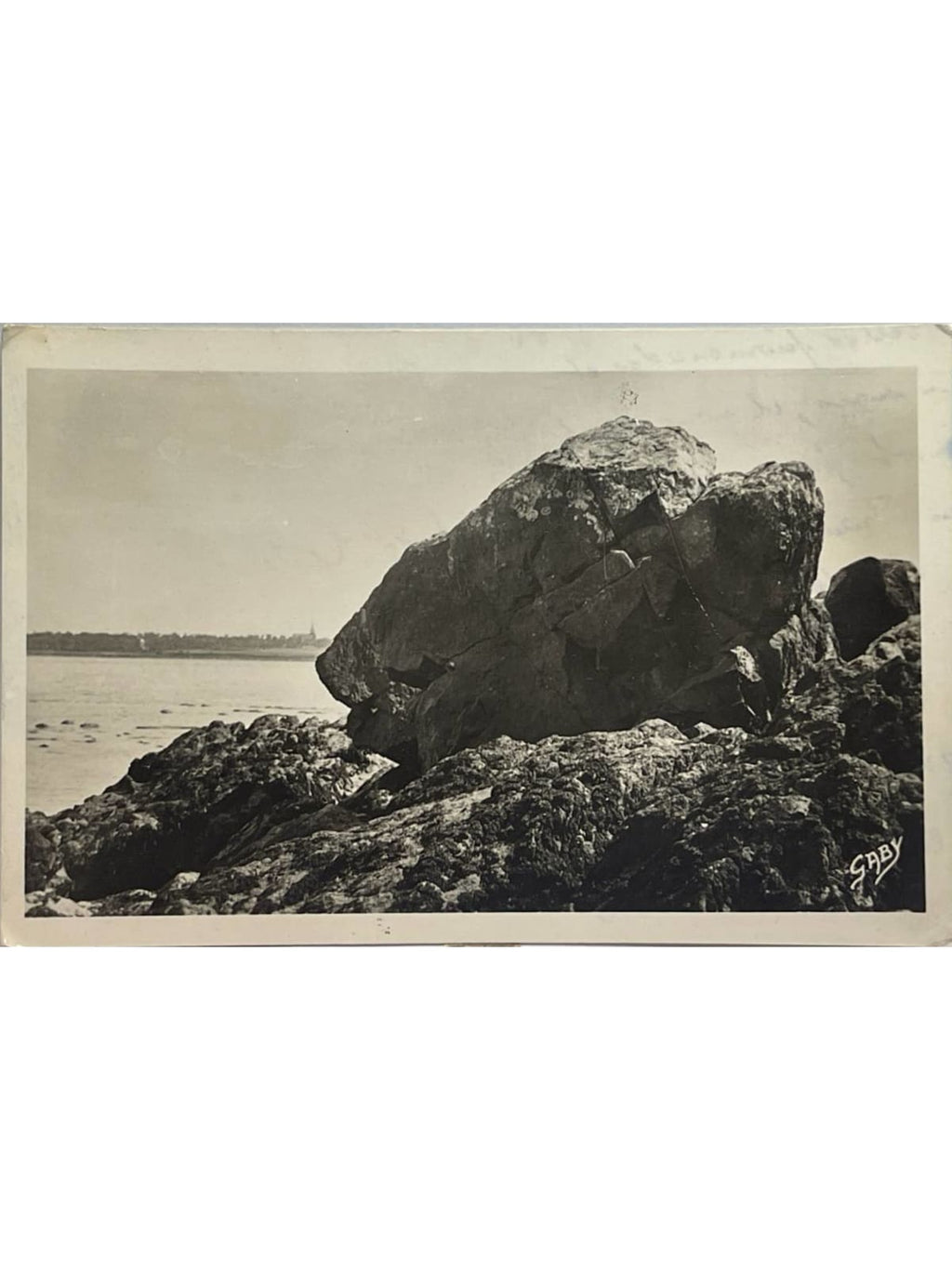 Recto de la carte postale