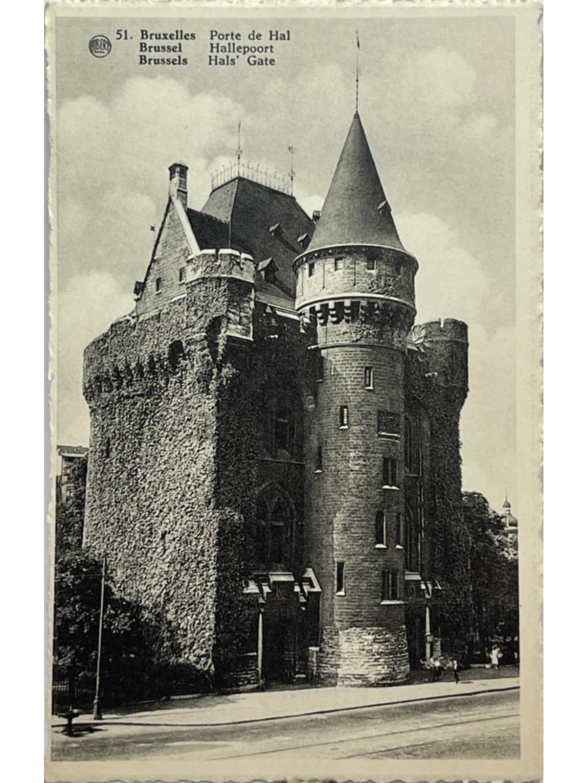 Recto de la carte postale