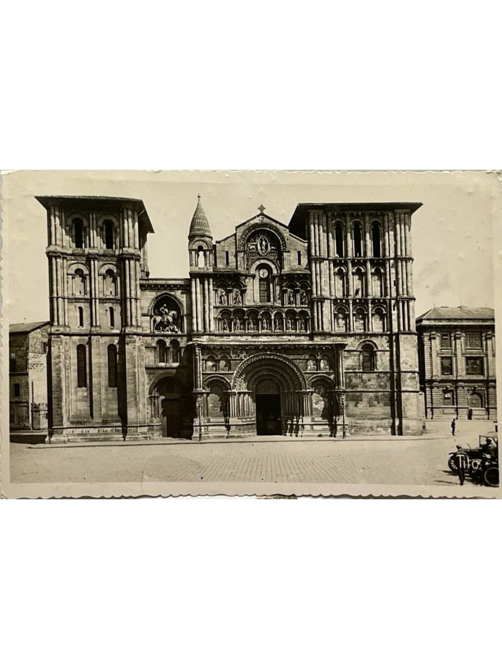Recto de la carte postale
