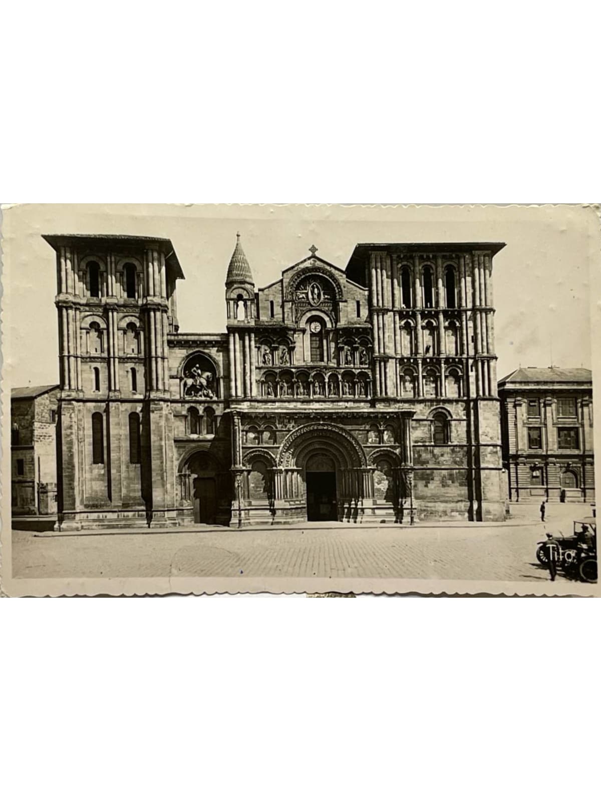 Recto de la carte postale