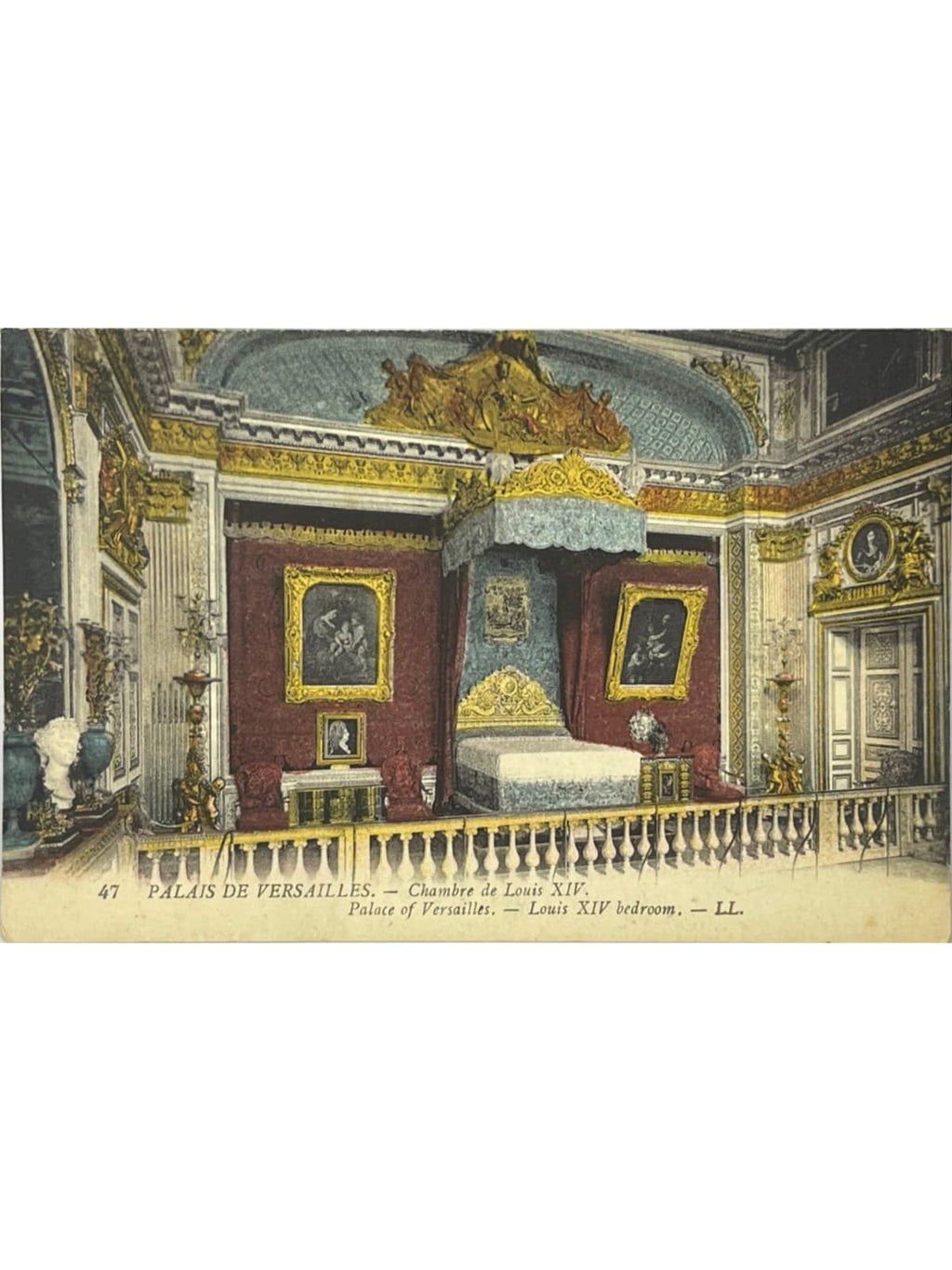 Recto de la carte postale