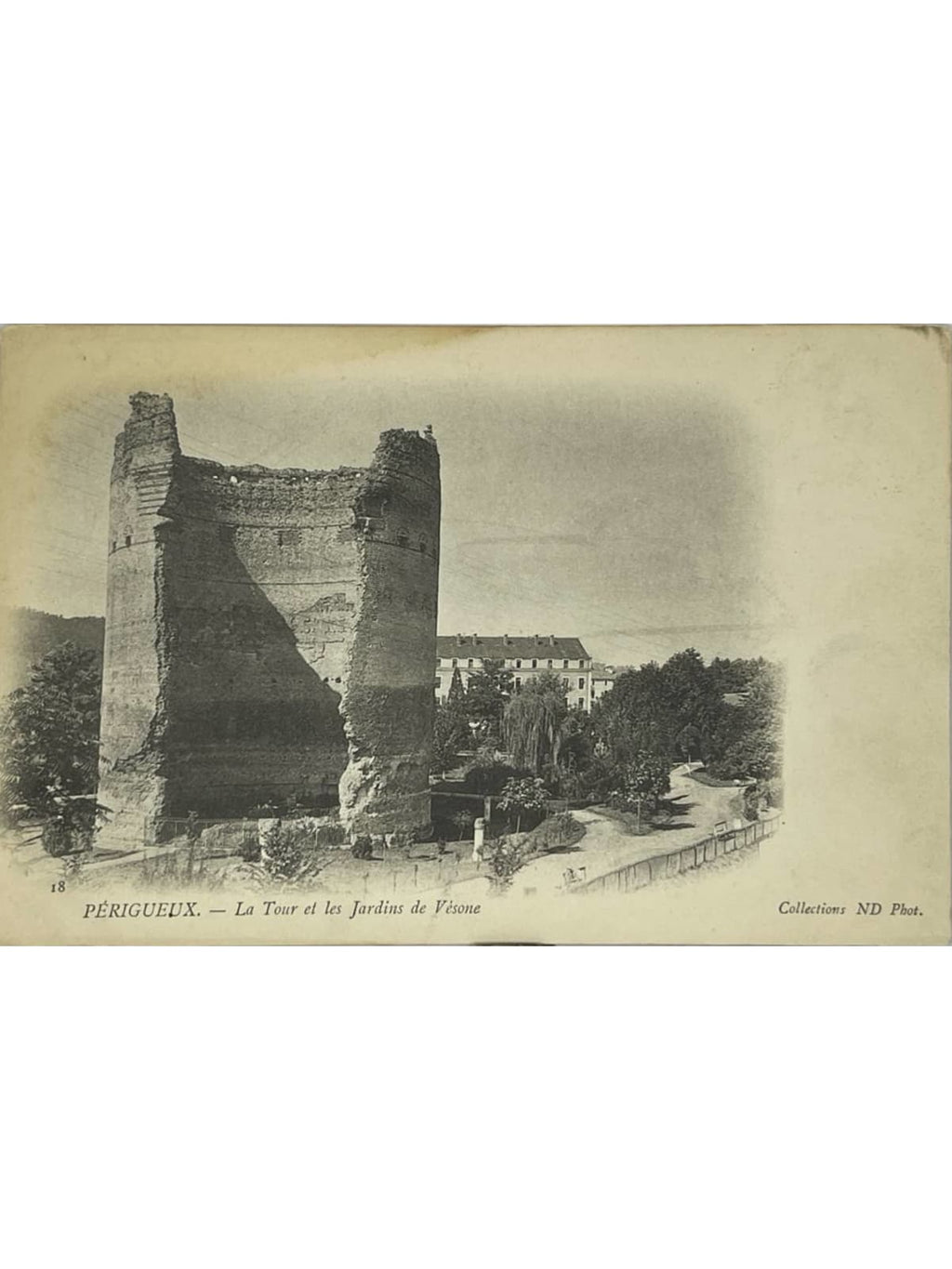 Recto de la carte postale